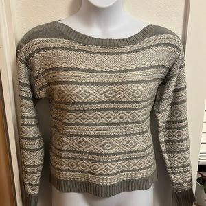 Mossimo Geometric Knit Sweater
